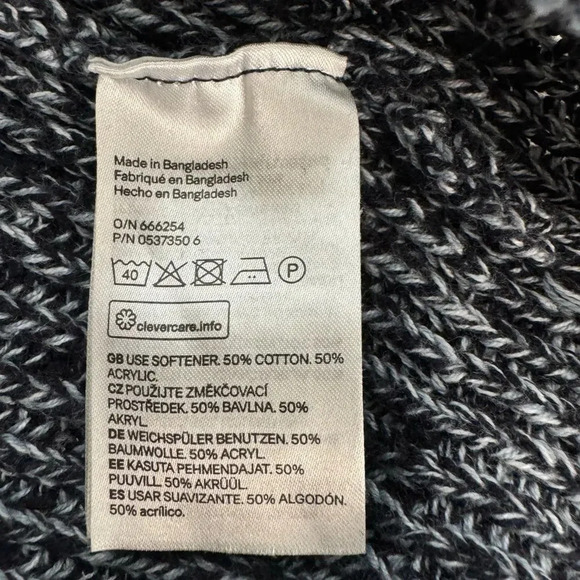 H&M Sweater - Sz Medium EUC 50% Cotton - Picture 8 of 11
